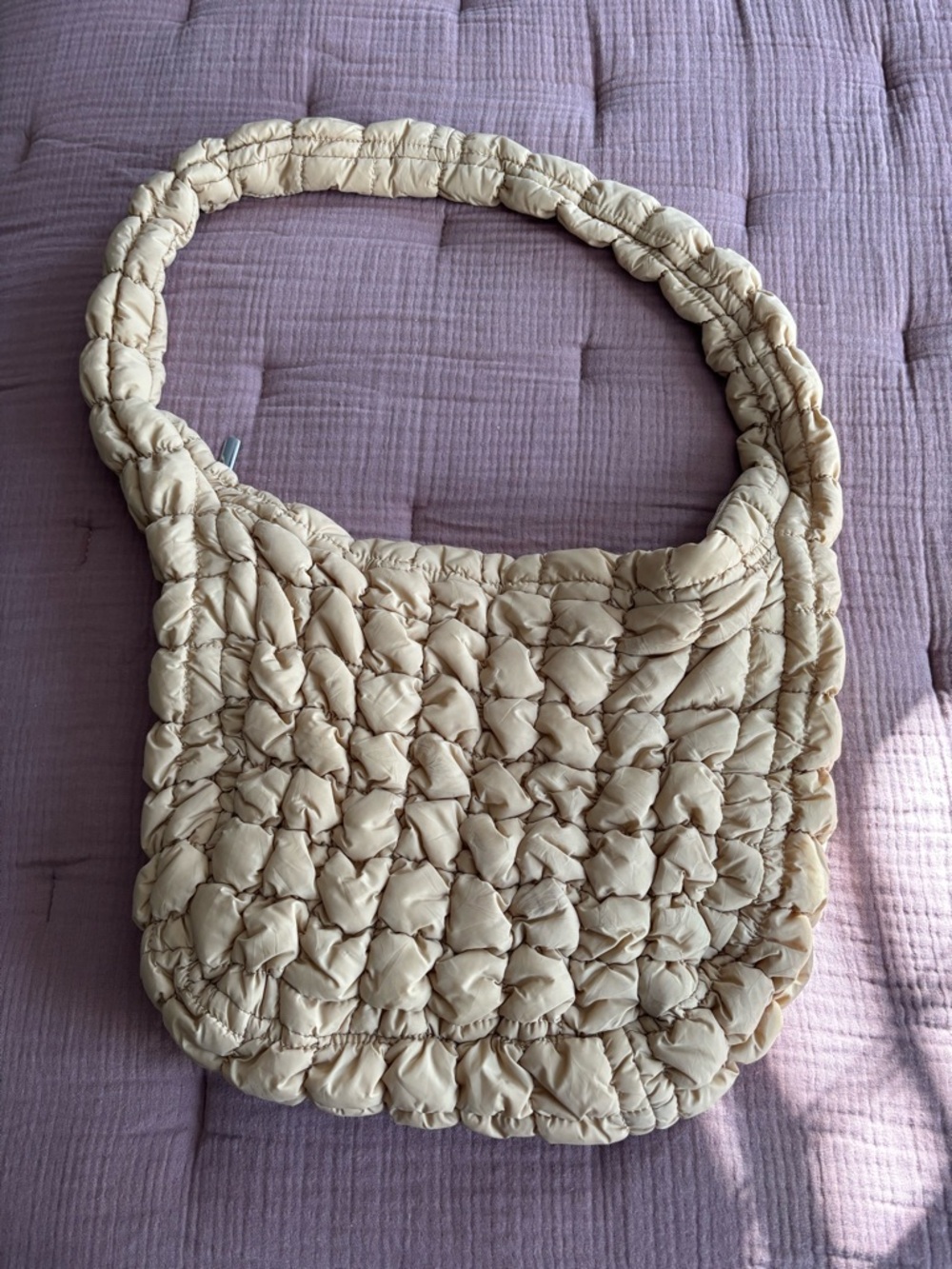 NWOT Puffy Quilted Bag - Picture 3 of 3